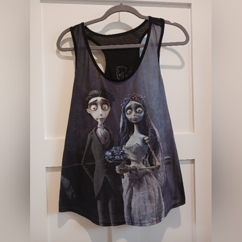 Black Corpse Bride Tank Top